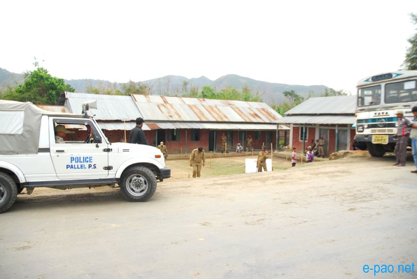 Polling in Outer Manipur Parliamentary Constituency at Thoubal and Chandel district  :: April 09 2014