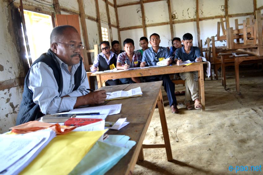 Polling in Outer Manipur Parliamentary Constituency at Thoubal and Chandel district  :: April 09 2014