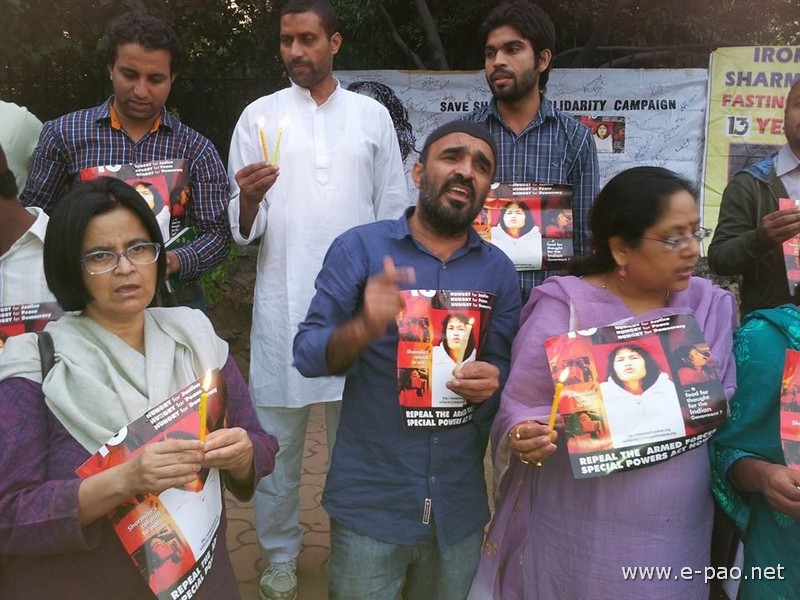 Save Sharmila Solidarity Campaign: Candle Vigil