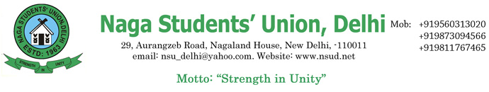 Naga Students Union, Delhi