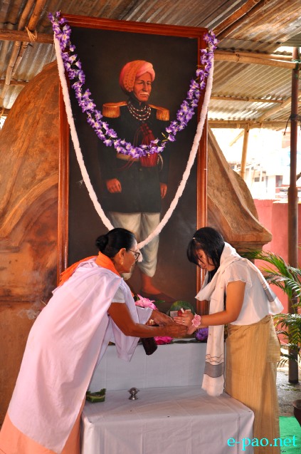 Patriots' Day Observation at  Heecham Yaicham Pat, Imphal :: 13th August 2013