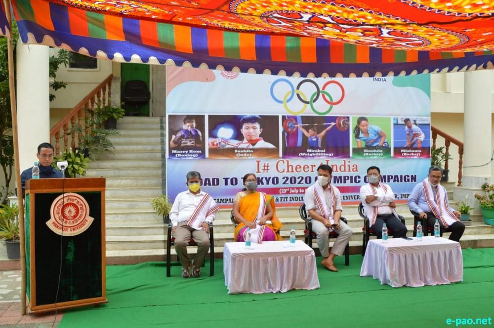 Road to Tokyo 2020 Olympic Campaign at Manipur University :: 7th July, 2021