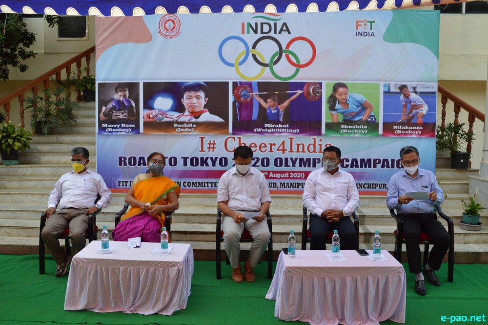  Road to Tokyo 2020 Olympic Campaign at Manipur University :: 7th July, 2021 