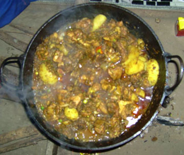 Meitei Yen Thongba - Chicken Curry Meetei Style