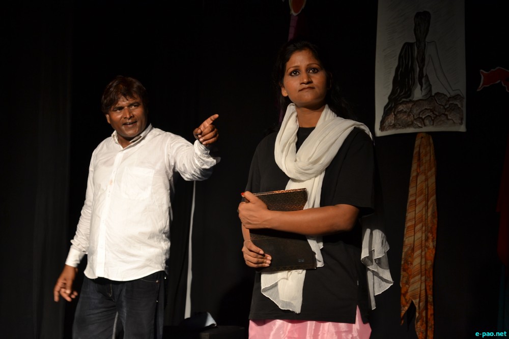 'Santulan Ke Doot' play based on Irom Sharmila at Mahatma Gandhi International Hindi University, Wardha :: 13 September 2013