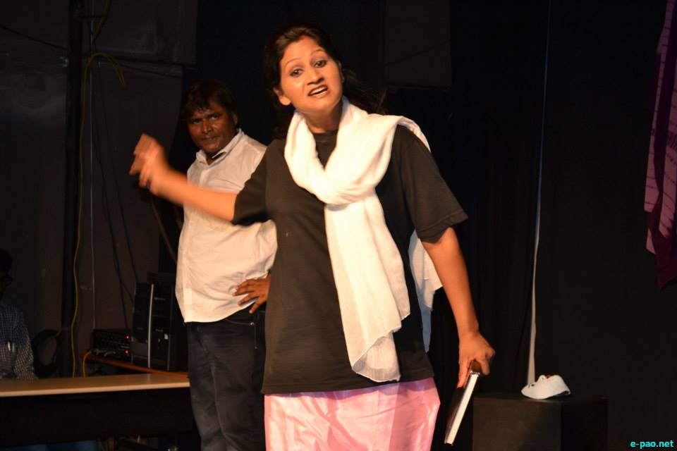 'Santulan Ke Doot' play based on Irom Sharmila at Mahatma Gandhi International Hindi University, Wardha :: 13 September 2013