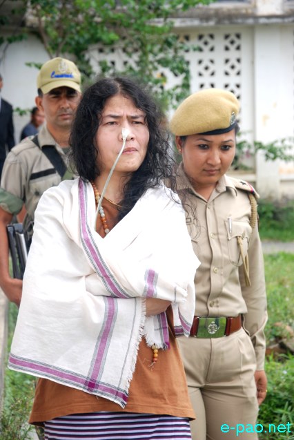 Irom Sharmila produced before the CJM  at Lamphel, Imphal, Manipur :: 14 June 2013