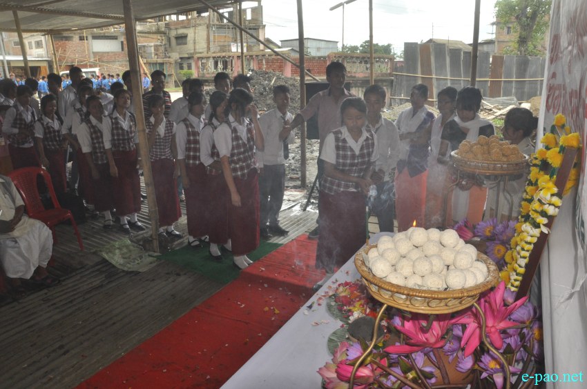 Mass silent rally on the death anniversary of Pebam Chittaranjan Mangang :: 16 August 2014