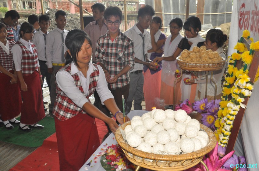 Mass silent rally on the death anniversary of Pebam Chittaranjan Mangang :: 16 August 2014