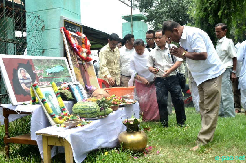 10th Death Anniversary of Thangjam Manorama at Bamonkampu Khabam Community Hall :: July 11 2014