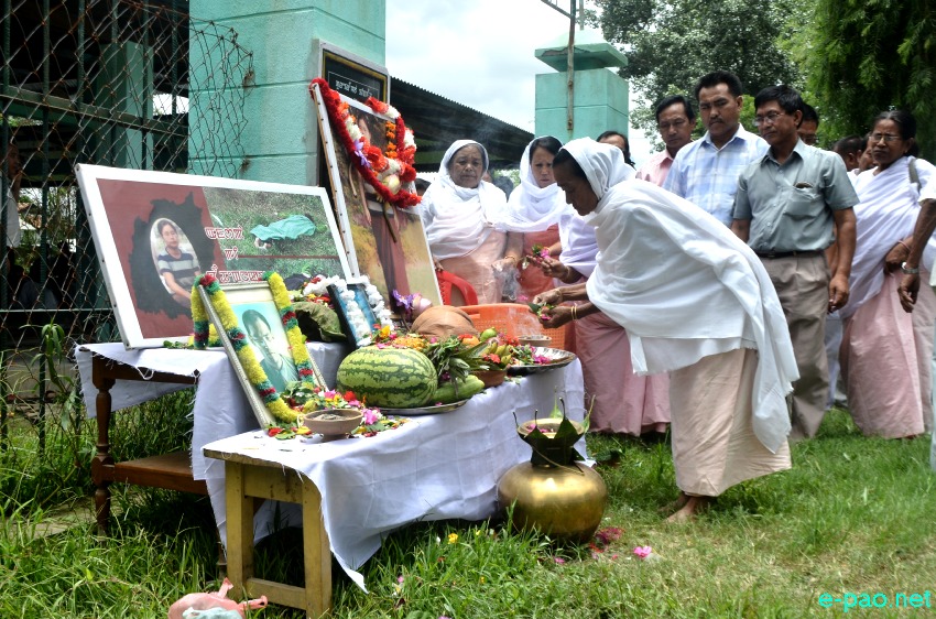 10th Death Anniversary of Thangjam Manorama at Bamonkampu Khabam Community Hall :: July 11 2014