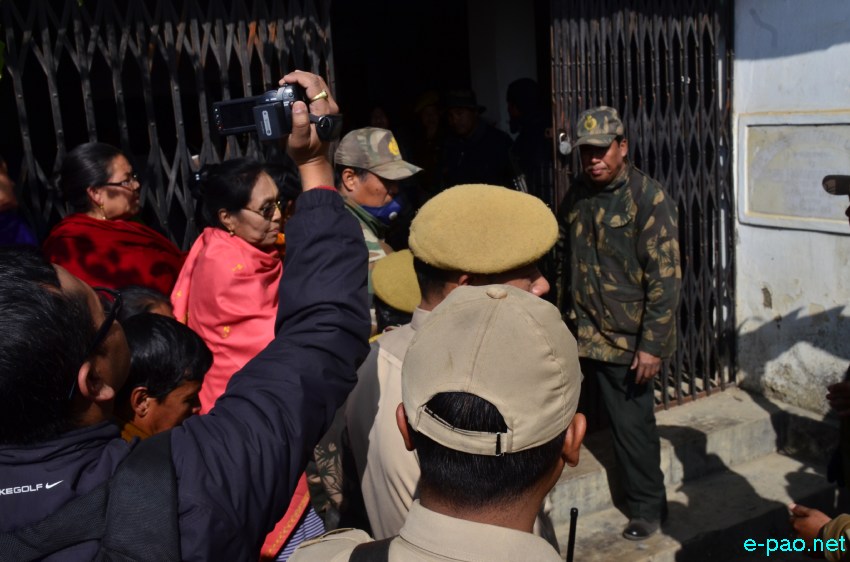 Irom Sharmila Chanu produced before CJM Court Imphal East, Lamphel ::  4th January 2014