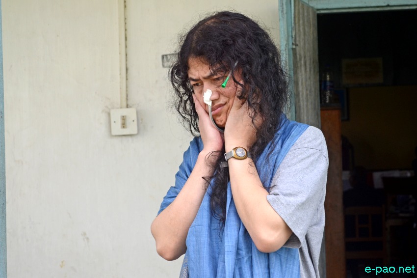 Irom Sharmila produced before Judicial Magistrate Imphal East Court (JMIC), Lamphelpat :: 19 Sep 2014