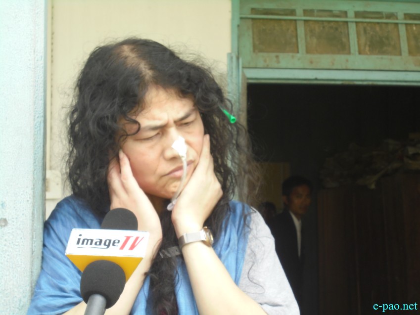 Irom Sharmila produced before Judicial Magistrate Imphal East Court (JMIC), Lamphelpat :: 19 Sep 2014