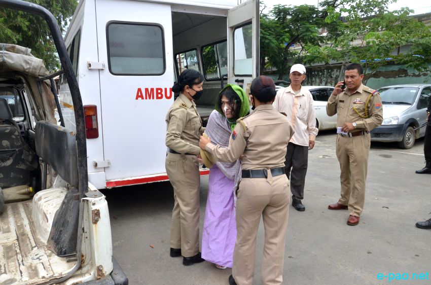 Irom Sharmila at Chief Judicial Majistrate Imphal, Uripok Cheirap Court :: 18 August 2015