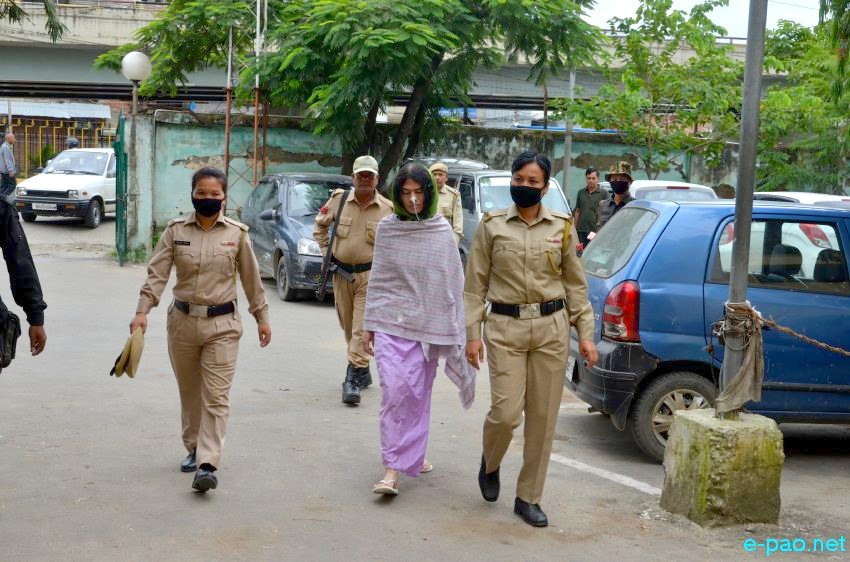 Irom Sharmila at Chief Judicial Majistrate Imphal, Uripok Cheirap Court :: 18 August 2015