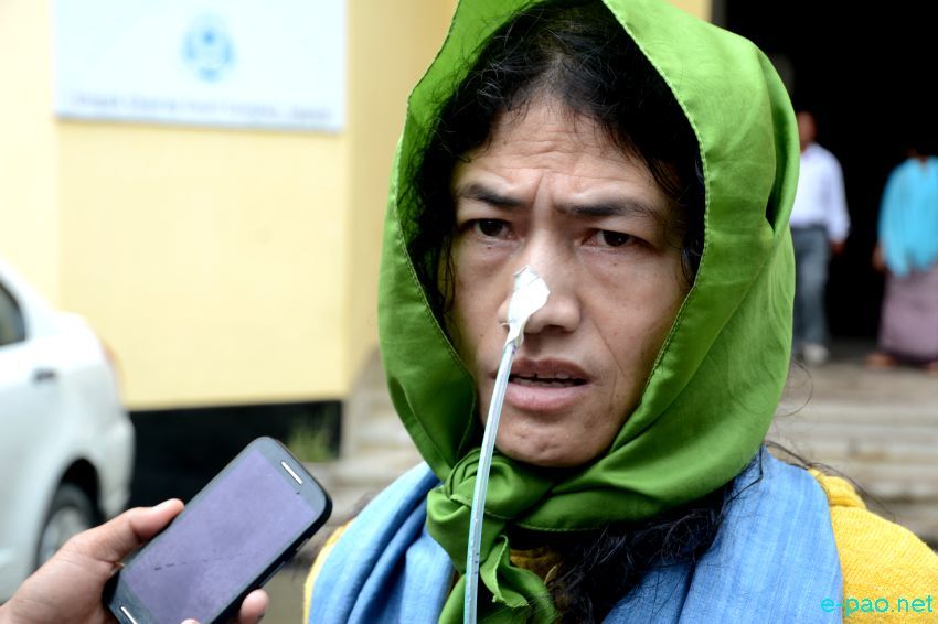 Irom Sharmila at Chief Judicial Majistrate Imphal, Uripok Cheirap Court :: 24 September 2015