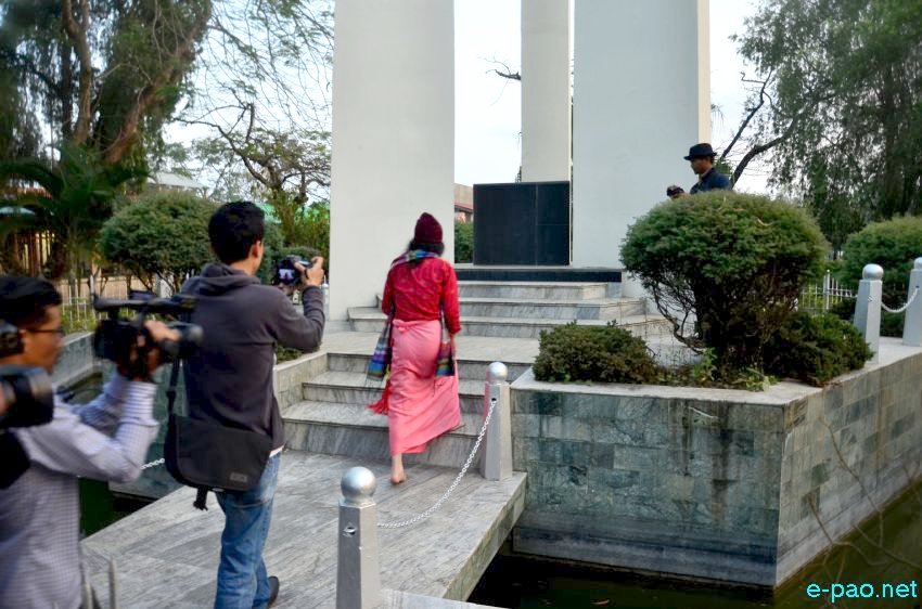 Irom Sharmila released and resumed fasting agitation at Shahid Minar :: 29 February 2016