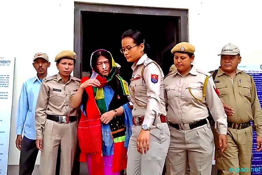 Irom Chanu Sharmila produced before Chief Judicial Magistrage(CJM), Imphal West :: July 26 2016