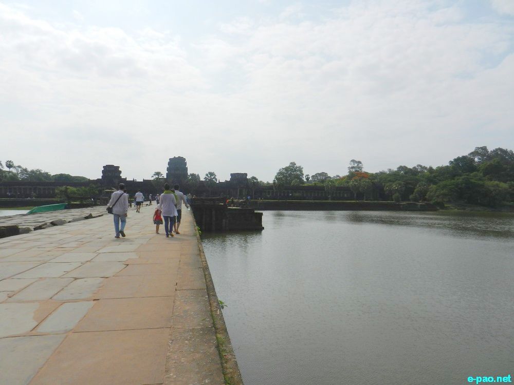 Angkor Wat a temple complex in Siem Reap, Cambodia  :: August 2015