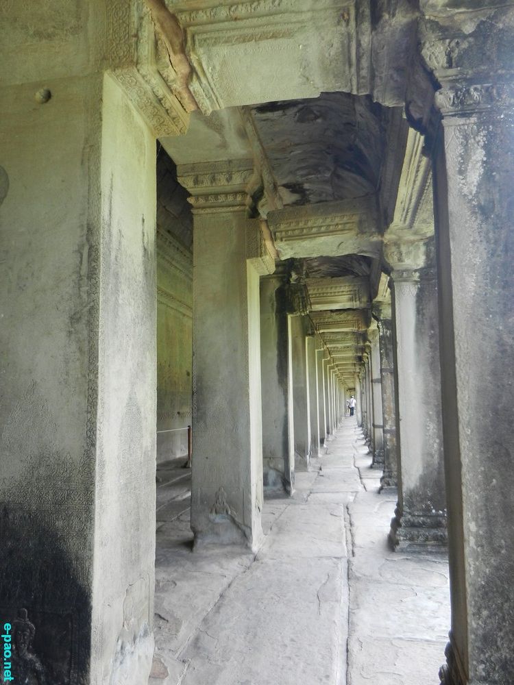 Angkor Wat a temple complex in Siem Reap, Cambodia  :: August 2015