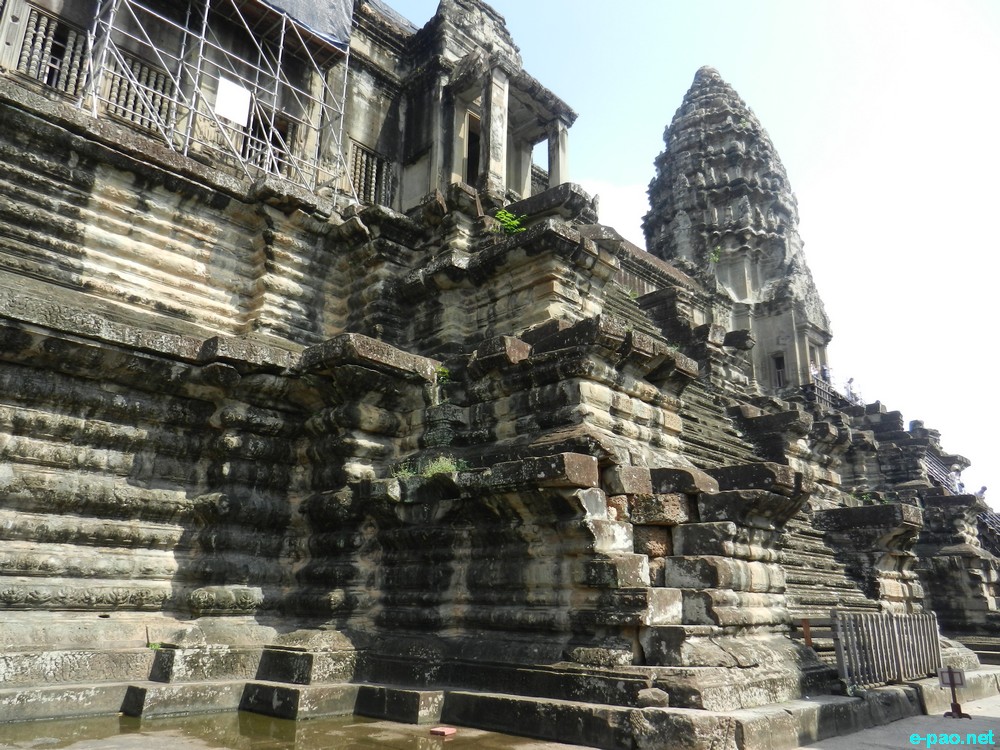 Angkor Wat a temple complex in Siem Reap, Cambodia  :: August 2015
