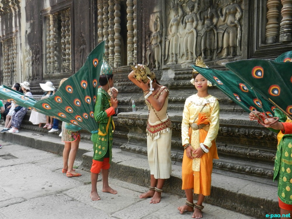 Angkor Wat a temple complex in Siem Reap, Cambodia  :: August 2015