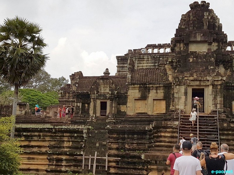Angkor Wat a temple complex in Siem Reap, Cambodia  :: October 2016