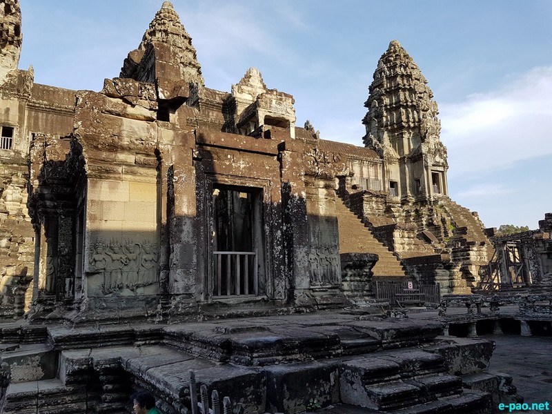 Angkor Wat a temple complex in Siem Reap, Cambodia  :: October 2016