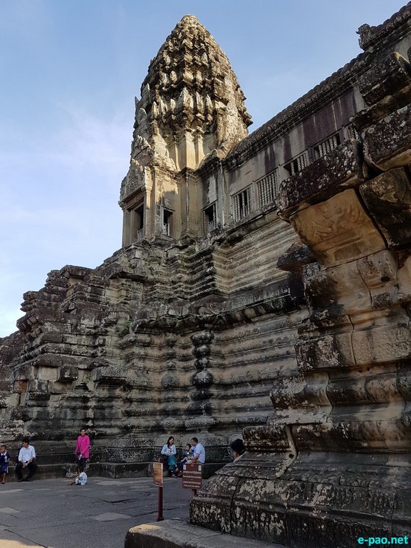Angkor Wat a temple complex in Siem Reap, Cambodia  :: October 2016