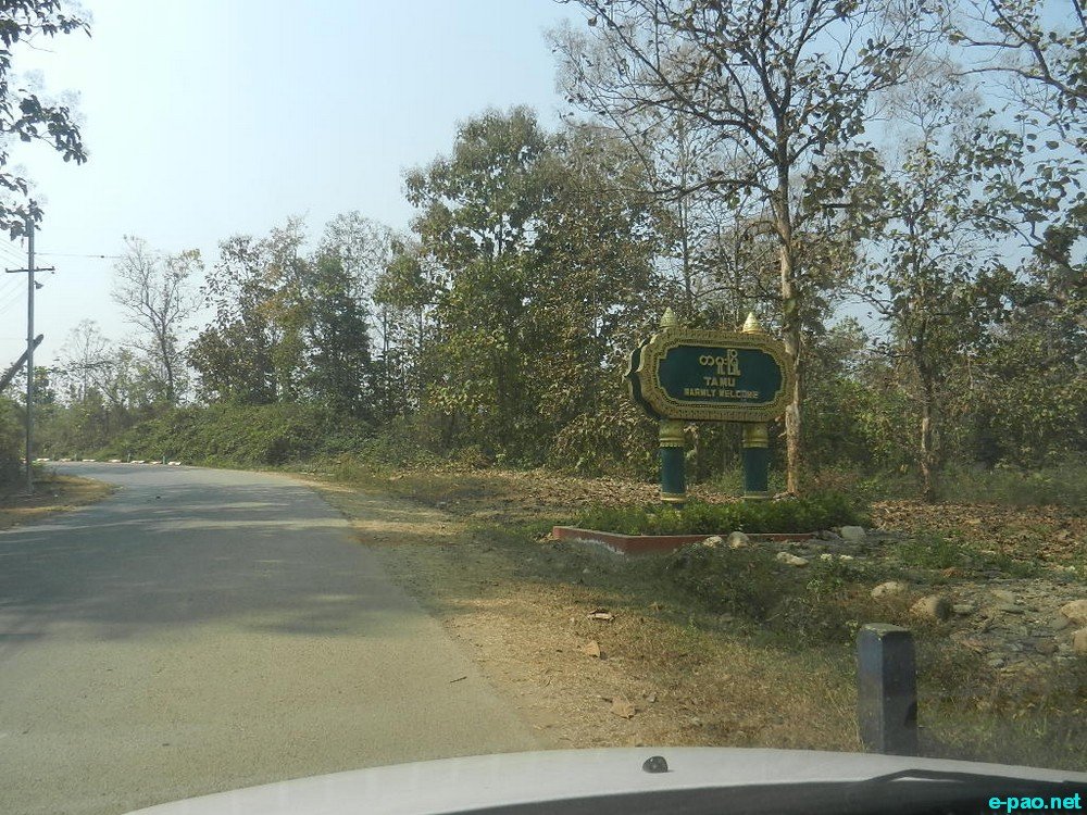 A trip to Tamu, Myanmar - a border town with Moreh :: February 2017
