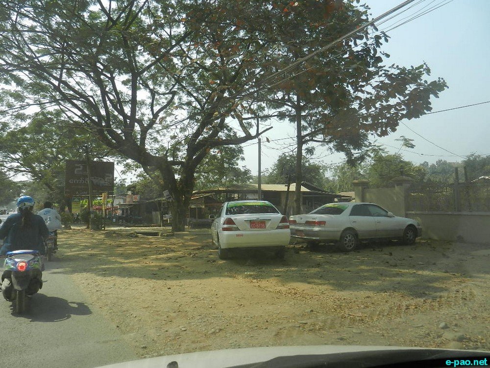 A trip to Tamu, Myanmar - a border town with Moreh :: February 2017