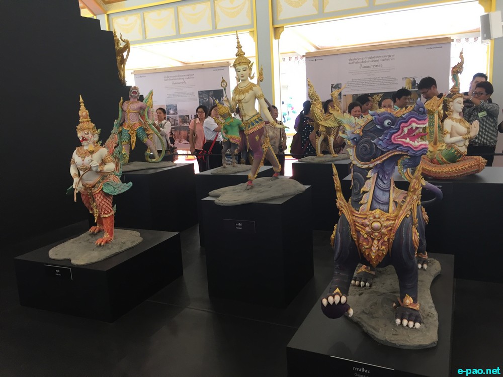 Royal Crematorium for the late King of Thailand , Bhumibol Adulyadej,  at Sanum Luang, Bangkok :: November 2017