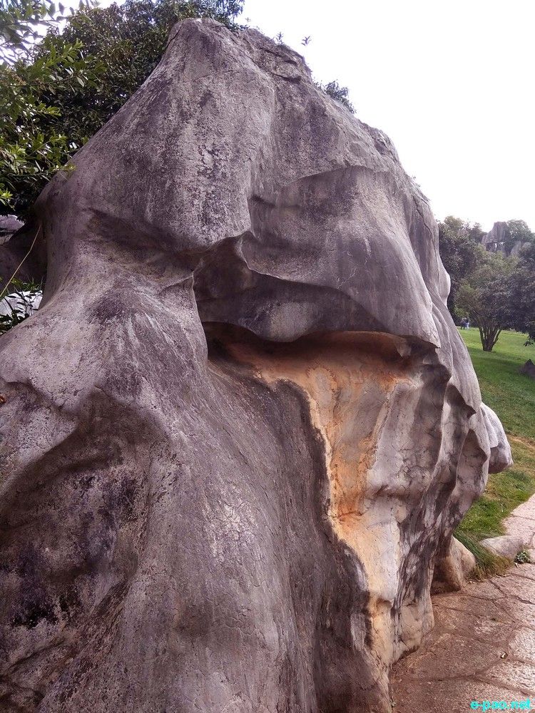 Stone Forest or Shilin in Yunnan Province, People's Republic of China :: November 2018