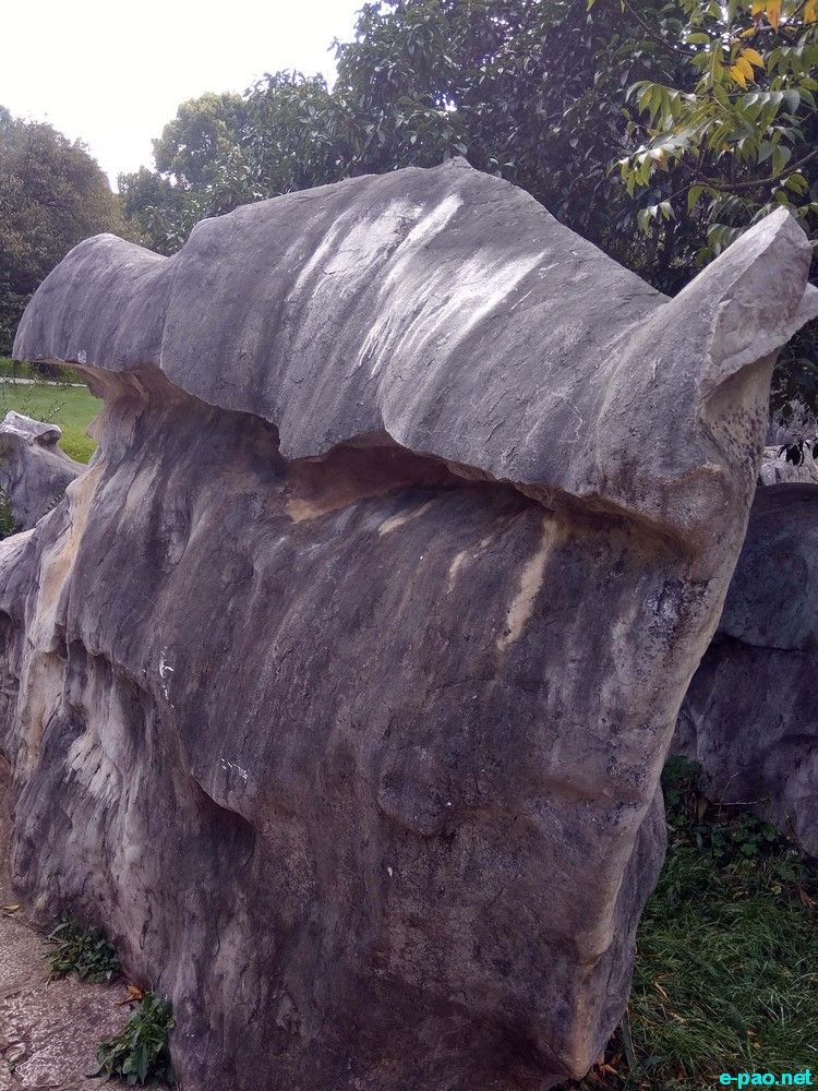 Stone Forest or Shilin in Yunnan Province, People's Republic of China :: November 2018