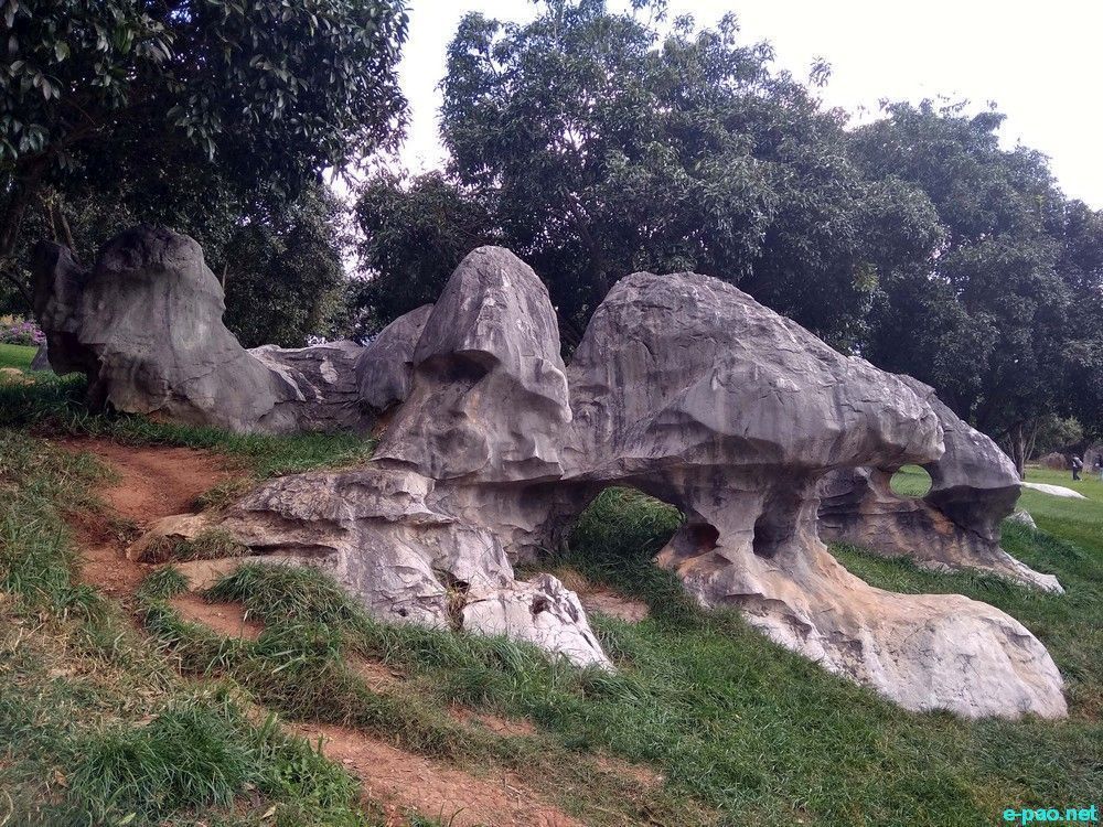 Stone Forest or Shilin in Yunnan Province, People's Republic of China :: November 2018