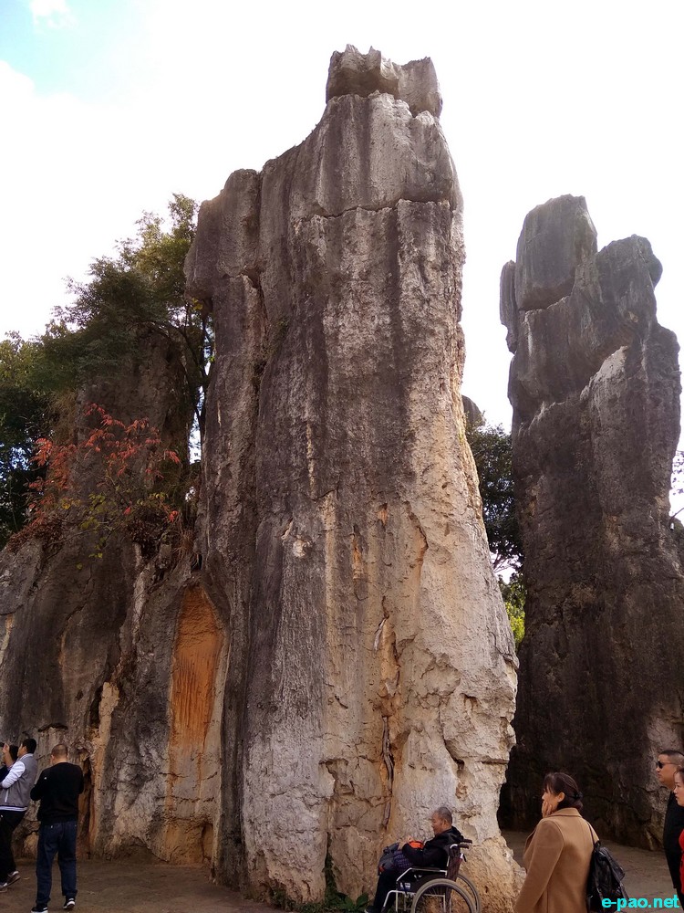 Stone Forest or Shilin in Yunnan Province, People's Republic of China :: November 2018