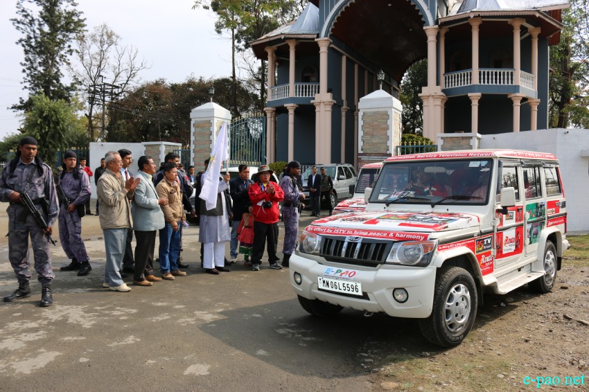 Route NE :  Tour to bring peace and harmony among Manipuri residing at NE States :: Feb 22 - Mar 3 2015