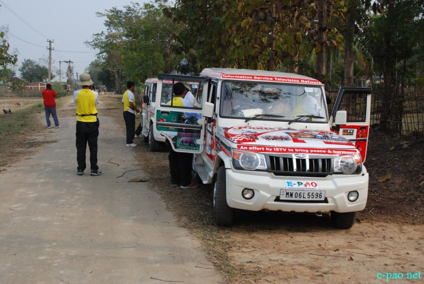 Route NE :  Tour to bring peace and harmony among Manipuri residing at NE States :: Feb 22 - Mar 3 2015