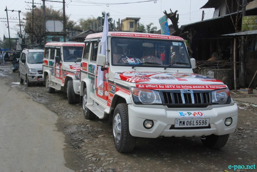 Route NE :  Tour to bring peace and harmony among Manipuri residing at NE States :: Feb 22 - Mar 3 2015