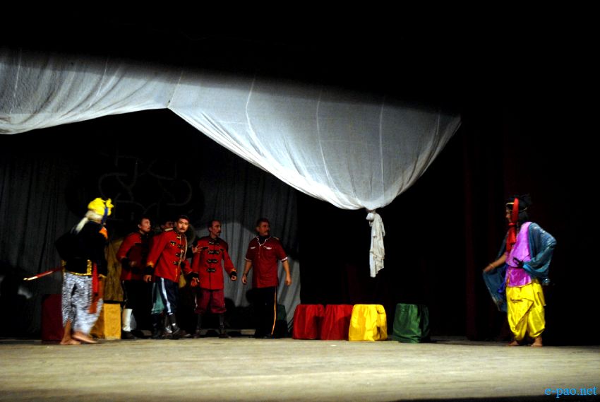 Scene II :: 13 August - Patriots' Day Drama (Play) at MDU, Imphal :: 13th August 2013