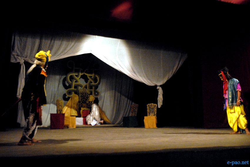 Scene III :: 13 August - Patriots' Day Drama (Play) at MDU, Imphal :: 13th August 2013