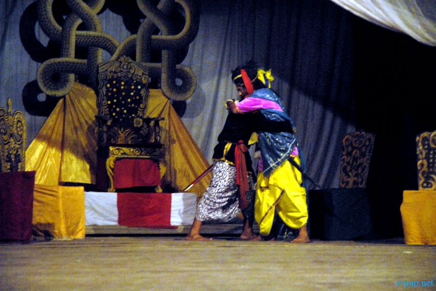 Scene III :: 13 August - Patriots' Day Drama (Play) at MDU, Imphal :: 13th August 2013