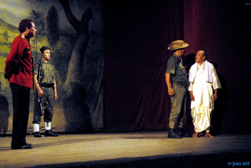 Scene IV :: 13 August - Patriots' Day Drama (Play) at MDU, Imphal :: 13th August 2013