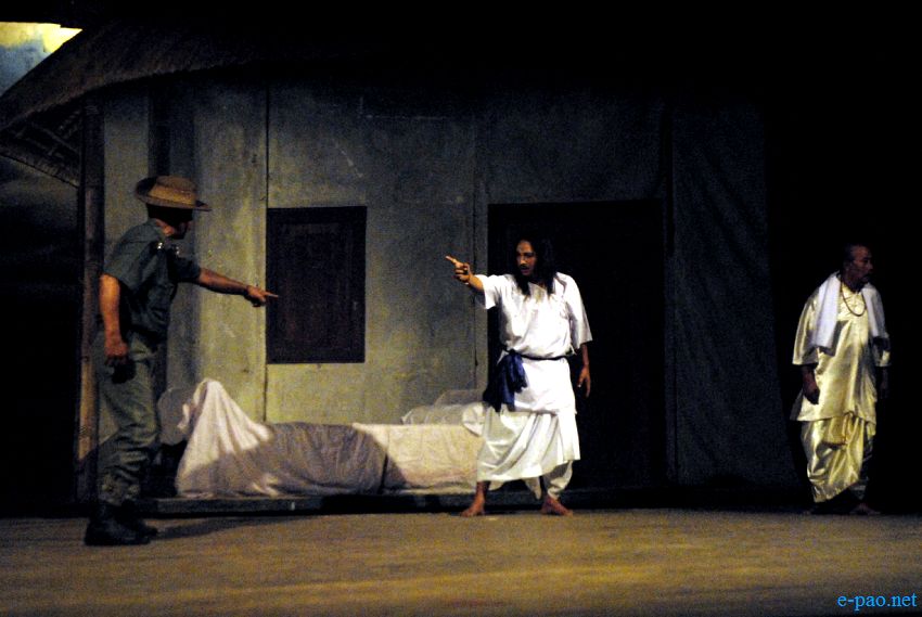 Scene IV :: 13 August - Patriots' Day Drama (Play) at MDU, Imphal :: 13th August 2013