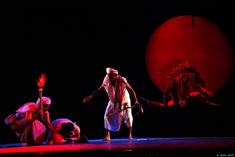 'Heyang Athouba' : Rhythm of Manipur's 3rd Opera Production at JN Manipur Dance Akademi, Imphal :: 28 July 2013
