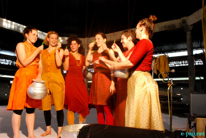 Kindling - a multicultural performance concept by Shaked Dagan at Iboyaima Sumang Lila Sanglen :: 19 June, 2013