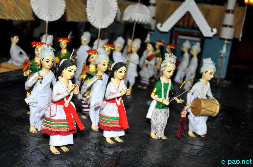 Meitei : Ethnic Doll at Konthoujam Maikel Meetei's Solo Exhibition at Nupilal complex, Imphal in July 2013
