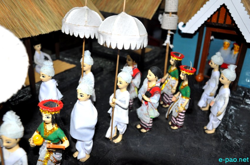 Konthoujam  Maikel (Michael) Meetei's 1st Solo Exhibition  at Nupilal Memorial complex, Imphal :: 29 - 30 July 2013