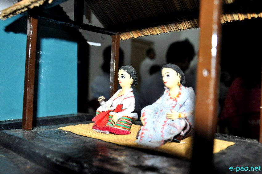 Konthoujam  Maikel (Michael) Meetei's 1st Solo Exhibition  at Nupilal Memorial complex, Imphal :: 29 - 30 July 2013